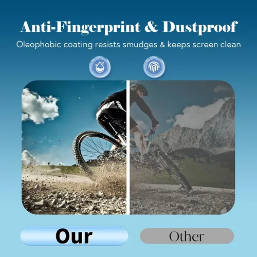 Vista 9 de Protector de pantalla para accesorios de aire Insta 360 X4, pantalla LCD de vidrio templado Insta360 X4, Ultra HD, dureza 9H, resistente a
