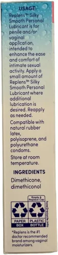 Vista 4 de Replens - Lubricante personal suave y sedoso, 2.7 fl oz (2.70 oz) Paquete de 2