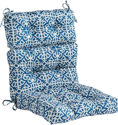 Vista 20 de Greendale Home Fashions Adobe Stripe - Cojín para silla de respaldo alto para exteriores (44 x 22 pulgadas)