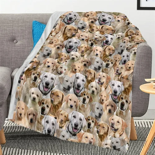 Vista 22 de Airedale - Manta de regalo para perro, linda manta de franela estampada para cama, sofá, sofá