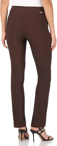 Vista 3 de Rekucci - Pantalón de pierna recta para mujer diseño con control de abdomen