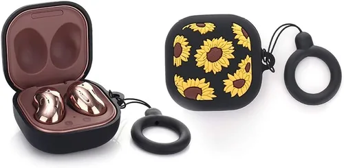 Vista 3 de Funda para Samsung Galaxy Buds FE (2023) /Buds2 Pro (2022) /Buds 2 (2021) /Buds Pro (2021) /Buds Live(2020) Earbuds, Suublg - Funda protectora