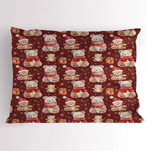 Vista 87 de Lunarable Juego de 2 fundas para almohada de otoño, tema vintage otoñal con estilo granja, ilustración de flores silvestres, artículo de cama