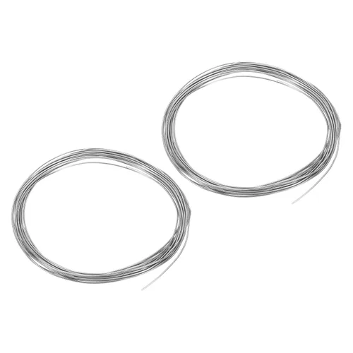Vista 10 de PATIKIL Alambre de zinc de alta pureza, alambre de zinc puro calibre 9 de 0.118 in, herramienta de experimento científico de laboratorio de cuentas