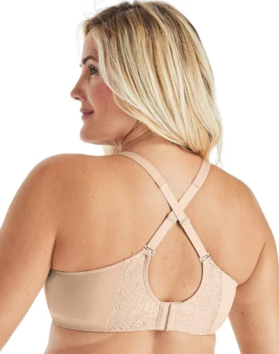 Vista 4 de Playtex Sujetador convertible sin varillas para mujer, ultra suave, ComfortFlex Fit Us4832