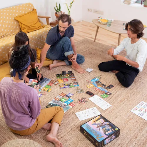 Vista 8 de Asmodee Juego de mesa 7 Wonders (nueva edición) - Lleva tu civilización a la prosperidad, juego de estrategia para niños y adultos, a partir de 10