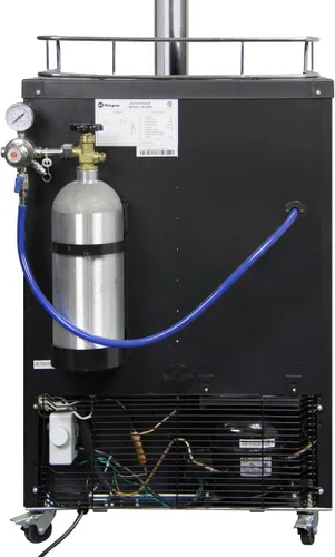Vista 6 de Kegco HBK309B-1 Dispensador de barriles, negro