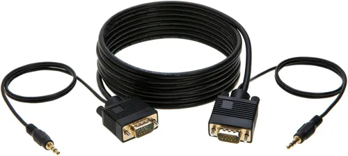 Vista 11 de Cables Direct Online Cable de monitor SVGA de 3 pies - macho a macho VGA a VGA 1080P para PC, proyector, computadora portátil, TV