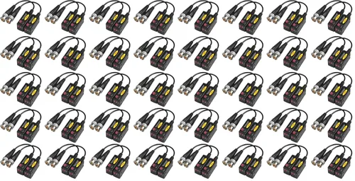 Vista 6 de 20 pares de balun video pasivo HD BNC para AHD/TVI/CVI/CVBS cámaras