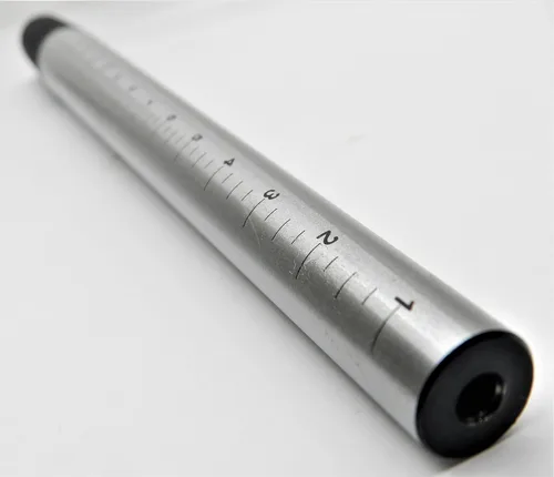 Vista 2 de Mandril de anillo de acero prémium graduado de 1 a 15 tamaños marcados para joyería JTS