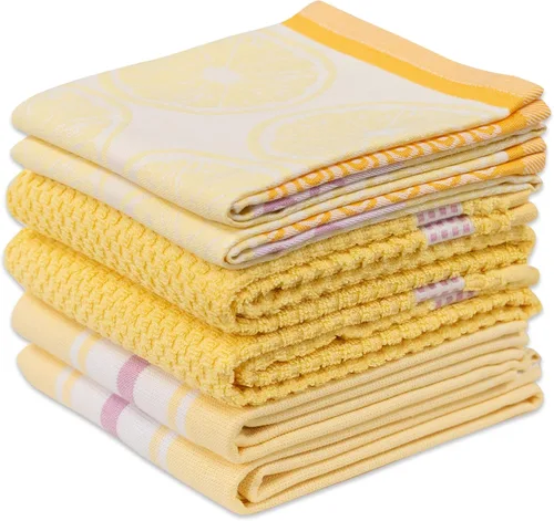 Vista 25 de MyPillow Paquete de 6 paños de cocina con bayas