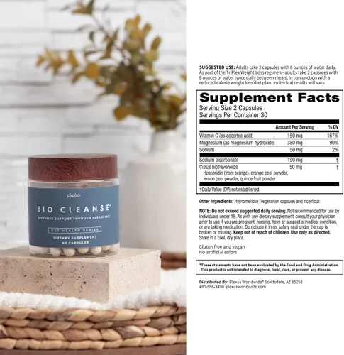 Vista 8 de Plexus® Bio Cleanse® 60 ct.