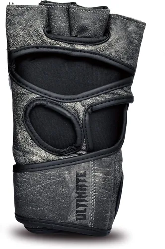 Vista 4 de Antique Grey Series - Guantes de lucha vintage de MMA - Piel auténtica
