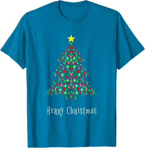Vista 9 de Celebración del árbol de Navidad - Feliz Navidad - Camiseta de Navidad
