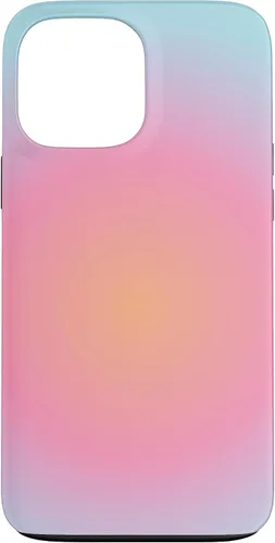 Vista 24 de Gradient Cute Aura Aesthetic Multicolor Moda Mujeres Caso para iPhone 17