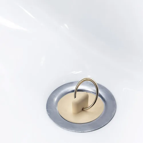 Vista 5 de Hestya Juego de 4 tapones de drenaje de goma para bañera, fregadero y tapón de drenaje con anillo para colgar para bañera, cocina y baño