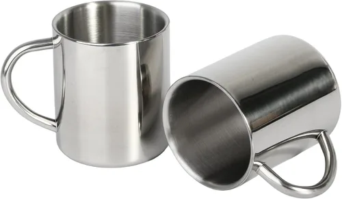 Vista 11 de IMEEA Tazas irrompibles para niños, tazas de camping de doble pared, 7.5oz/220ml, taza de acero inoxidable con asa, juego de 2