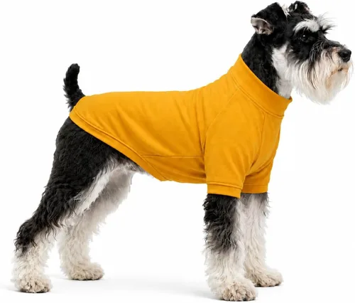 Vista 27 de Lovelonglong Sudadera para perro, otoño, invierno, clima frío, camisetas para perros pequeños, medianos y grandes, ropa de chihuahua, color negro, XS