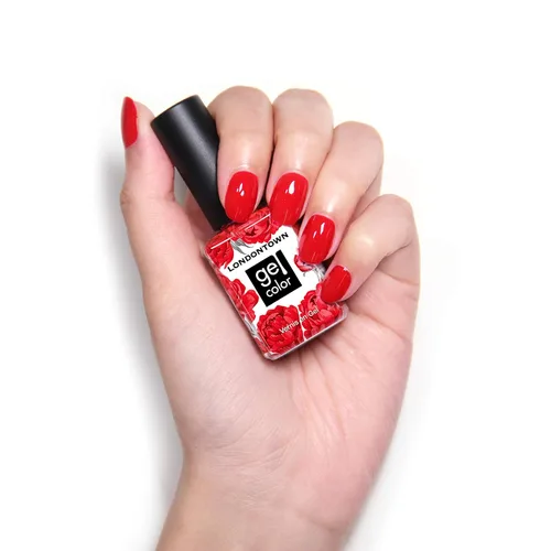 Vista 3 de LONDONTOWN UV Gel Nail Polish, Red Shades Cambio de guardias