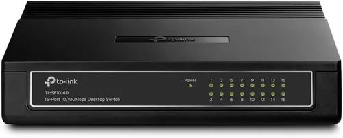 Vista 4 de Learning Resources TL-SF1005D TP-Link 5-Puertos Conmutador Ethernet Rápido No Administrado Plug and Play Escritorio