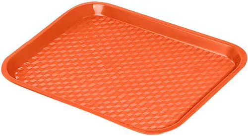 Vista 16 de G.E.T. FT-14-BK Bandeja para cafetería/comida rápida, sin BPA, 14 x 10.75 pulgadas, color negro (juego de 12)