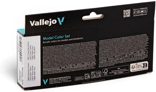 Vista 3 de Vallejo Panzer Colors - Juego de pintura #8, 0.6 fl oz