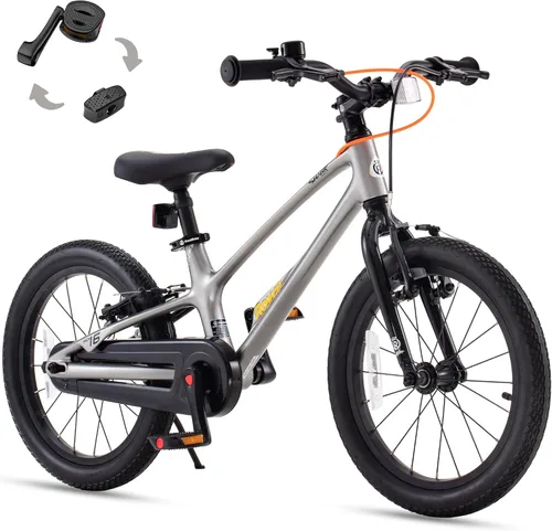 Vista 10 de RoyalBaby EZ-Shark Ultra-Light 16 Inch Kids Bike Azul (Deep Azure)
