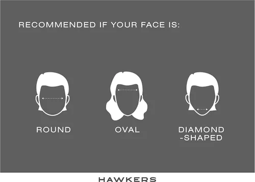 Vista 6 de Hawkers Warwick - Gafas de sol para mujer y hombre, gafas de sol de moda, 100% protección UV400