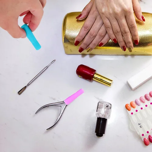 Vista 7 de 6 pares de fundas de silicona para cortador de cutículas, antideslizantes, fundas protectoras para tijeras de manicura, uso profesional en salón