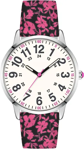 Vista 20 de Asan Ge Watches for Women, Fashion 3ATM Waterproof Minimalist Lightweight Easy-to-Read Analog Silicone Watch Suitable for Daily Work, Leisure