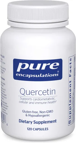 Vista 8 de Pure Encapsulations Quercetina Suplemento con bioflavonoides para la salud inmune, celular y cardiometabólica* - 60 cápsulas