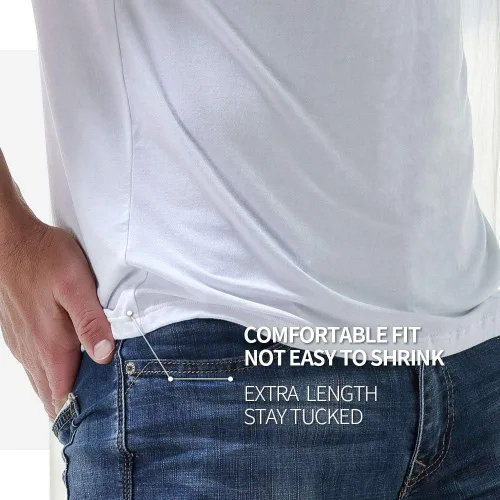 Vista 5 de Camisetas sin mangas para hombre, paquete de 3 unidades, cuello redondo, modal, cómoda, suave, paquete múltiple