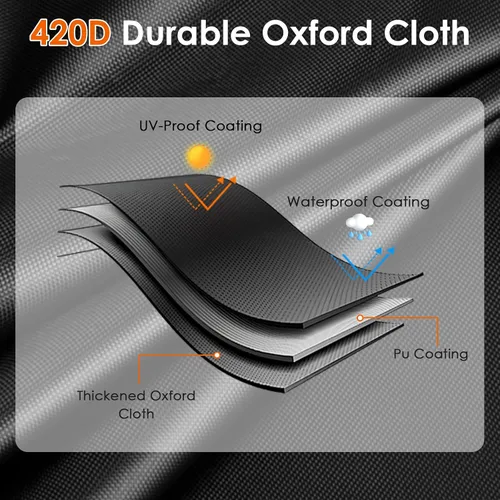 Vista 5 de Funda para horno de pizza para Ninja Artisan MO201, impermeable, accesorios para horno de pizza, funda de transporte para exteriores Portable