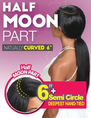 Vista 2 de Zury Peluca Sis Sassy Lively Spirit con parte media luna HM-H MAX (1)
