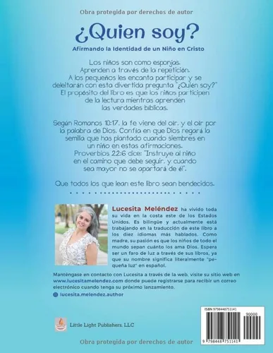 Vista 2 de Quién soy Afirmando la Identidad de un Niño en Cristo (Little Believers) (Spanish Edition)