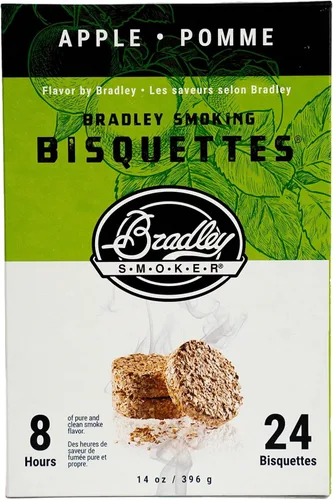 Vista 10 de Bradley Smoker Bisquetas Hunter's Blend (paquete de 24)