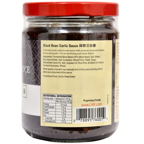 Vista 4 de Salsa de ajo negro Lee Kum Kee: ahorra en cantidad, de 6 a 24 paquetes de 8 onzas cada uno