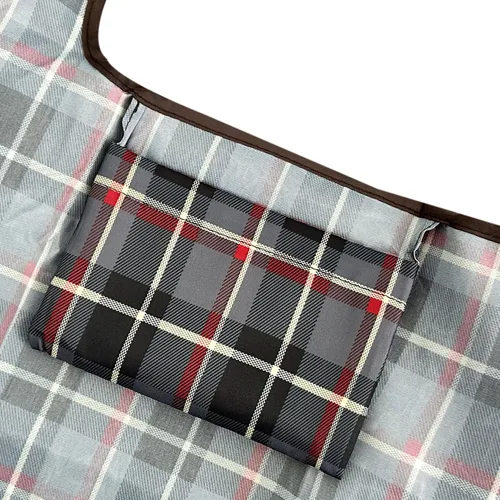 Vista 5 de allydrew Unisex P74005 Large & Small Foldable Tote NylonReusable Grocery Bag