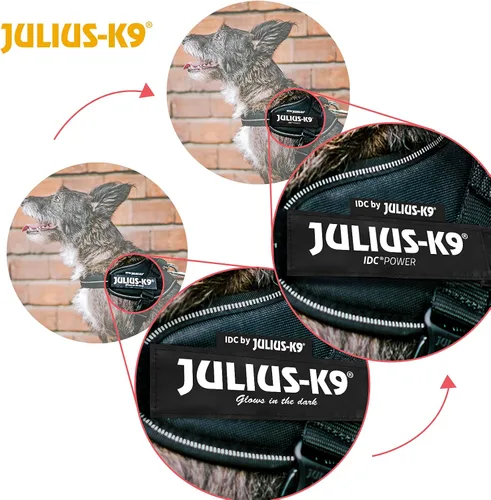 Vista 3 de Julius-K9 IDC Powerharness - Arnés para perro, Antracita