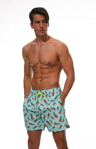 Vista 3 de SILKWORLD Traje de baño para hombre de secado rápido con bolsillos
