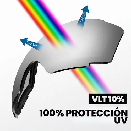 Vista 4 de OutdoorMaster Lentes de repuesto para gafas de esquí PRO - Más de 20 opciones Vlt 10% Gris