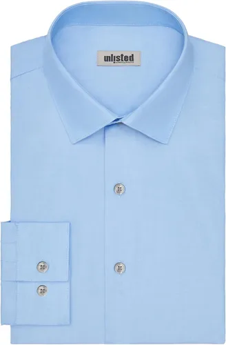 Vista 3 de Kenneth Cole Camisa de vestir para hombre, ajuste regular, color liso