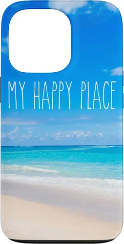 Vista 10 de Rae Inspired Dun My Happy Place Summer Vacay Ocean Beach Day Case for iPhone 17