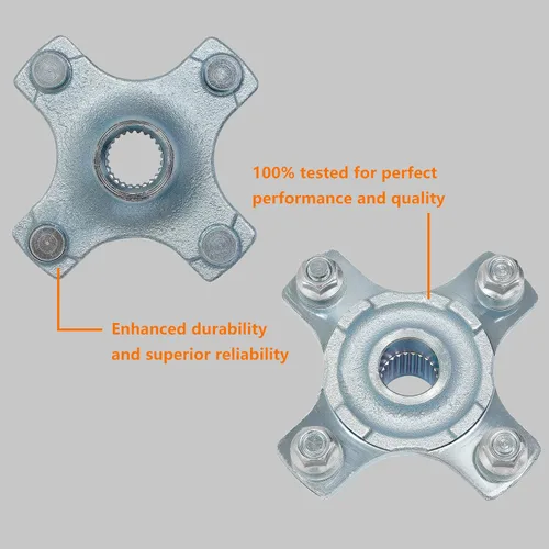 Vista 4 de Eje trasero Buje de rueda 1PE-F53K0-00-00 (2PCS) Fit for 1987-2024 Yamaha YFM350 Warrior/YFZ350 Banshee/YFZ450/YFZ450X