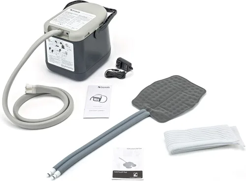 Vista 14 de Cold Rush Máquina de hielo de terapia compacta - Sistema de crioterapia para aliviar el dolor y compresión fría - Poscirugía y recuperación