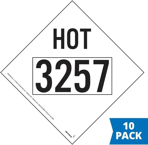 Vista 2 de 3257 Cartel líquido de marcado en caliente a temperatura elevada, 10.75 x 10.75 pulgadas, cartón polirrevestido para aplicaciones temporales, cumple