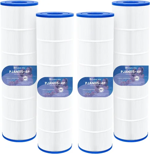 Vista 9 de Future Way Cartuchos de filtro de piscina CV340 de repuesto para Jandy CL340, CV340, reemplazo Pleatco PJAN85, Jandy R0554500, Unicel C-7459, Filbur