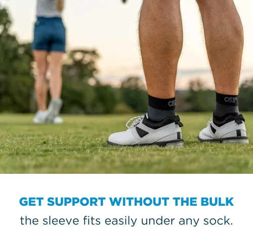 Vista 5 de OrthoSleeve FS6 Tobilleras de compresión para mujeres y hombres, ayuda a aliviar la fascitis plantar, dolor en el talón, tendinitis de Aquiles