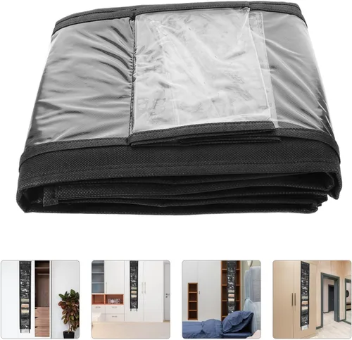 Vista 8 de Angoily Bolsos de mano, bolsas colgantes para ropa, organizador de camisetas para armario, bolsa de almacenamiento colgante para camisetas, bolsa
