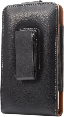 Vista 5 de Funda giratoria de cuero vertical con clip para cinturón para Google Pixel 8 Pro, Pixel 7 Pro, OnePlus 13 OnePlus 12 Samsung Galaxy A35 A15 A55 A25